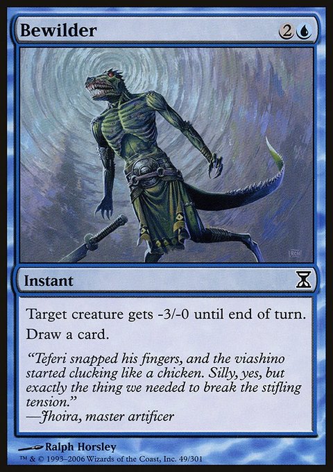 Bewilder, Time Spiral #49, Magic: The Gathering card