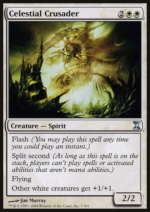 Celestial Crusader, Time Spiral #7, Magic: The Gathering card