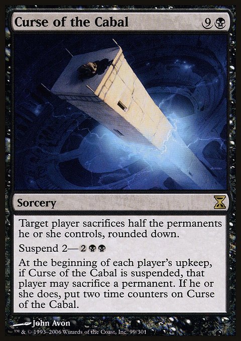 Curse of the Cabal, Time Spiral #99, Magic: The Gathering card