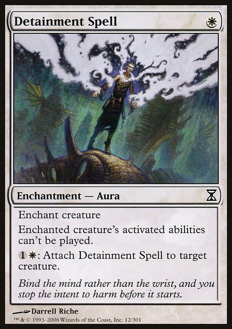 Detainment Spell, Time Spiral #12, Magic: The Gathering card