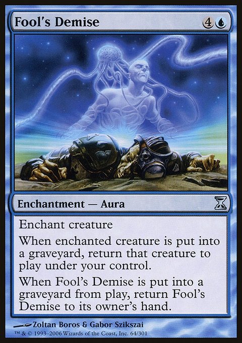 Fool's Demise, Time Spiral #64, Magic: The Gathering card