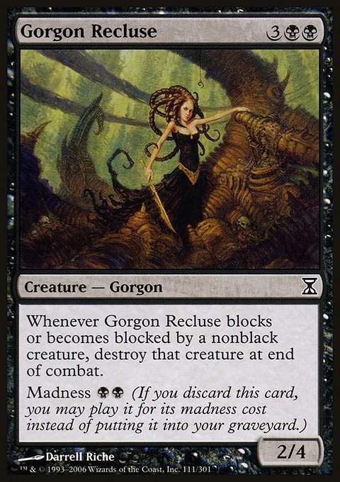 Gorgon Recluse, Time Spiral #111, Magic: The Gathering card