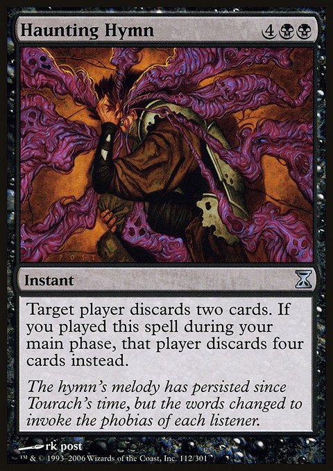 Haunting Hymn, Time Spiral #112, Magic: The Gathering card