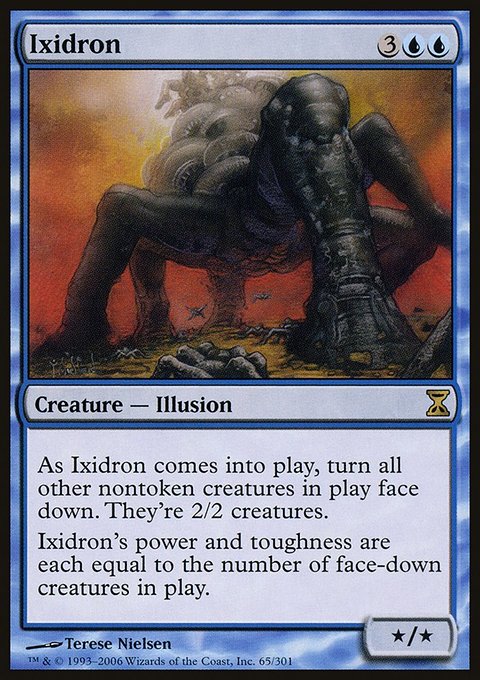 Ixidron, Time Spiral #65, Magic: The Gathering card