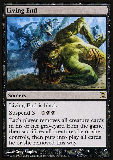 Living End, Time Spiral #115, Magic: The Gathering card
