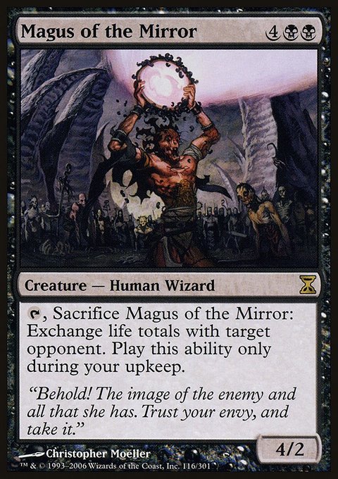 Magus of the Mirror, Time Spiral #116, Magic: The Gathering card