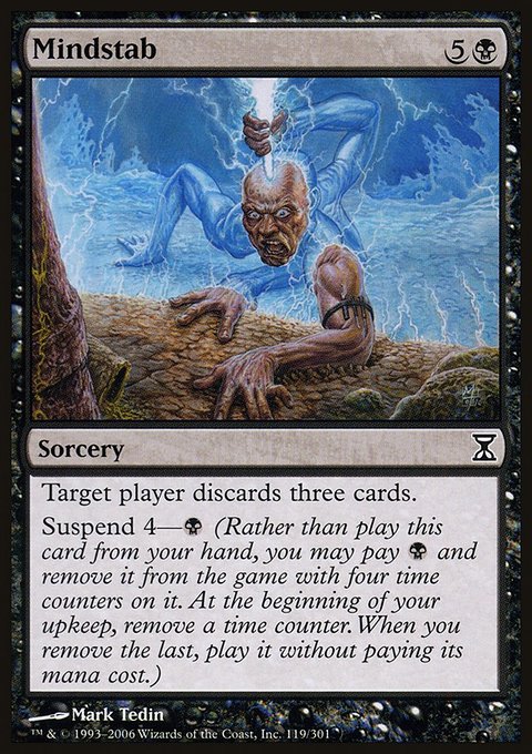 Mindstab, Time Spiral #119, Magic: The Gathering card