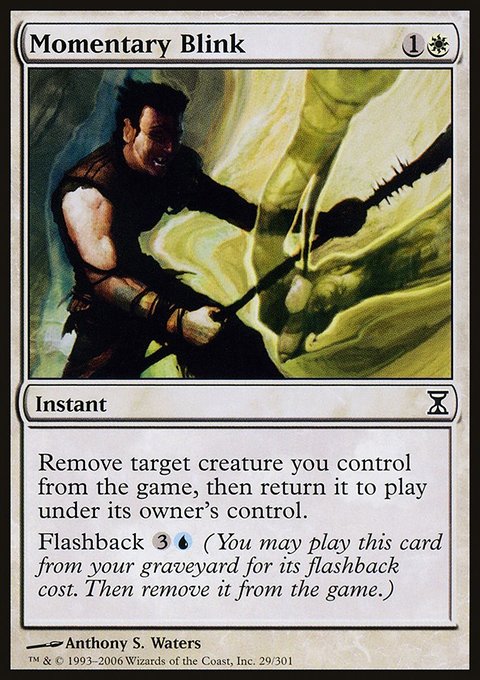 Momentary Blink, Time Spiral #29, Magic: The Gathering card