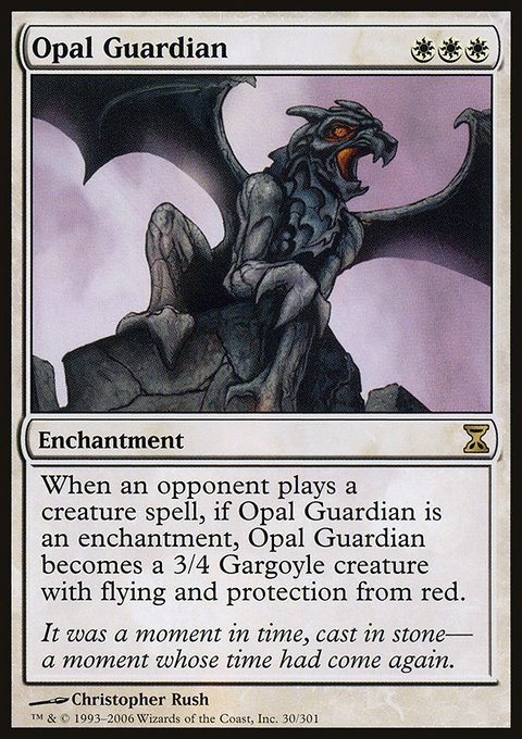 Opal Guardian, Time Spiral #30, Magic: The Gathering card