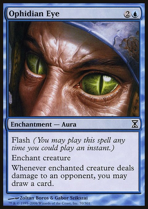 Ophidian Eye, Time Spiral #70, Magic: The Gathering card