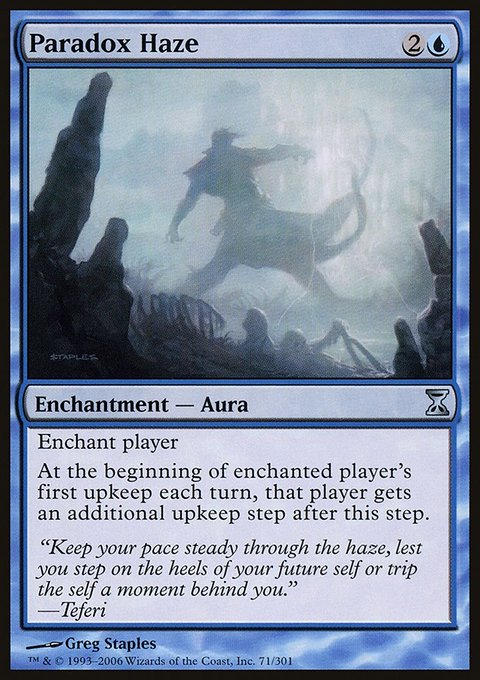 Paradox Haze, Time Spiral #71, Magic: The Gathering card