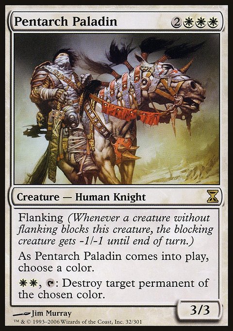 Pentarch Paladin, Time Spiral #32, Magic: The Gathering card