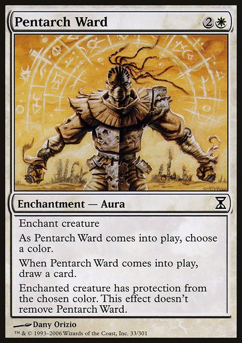 Pentarch Ward, Time Spiral #33, Magic: The Gathering card