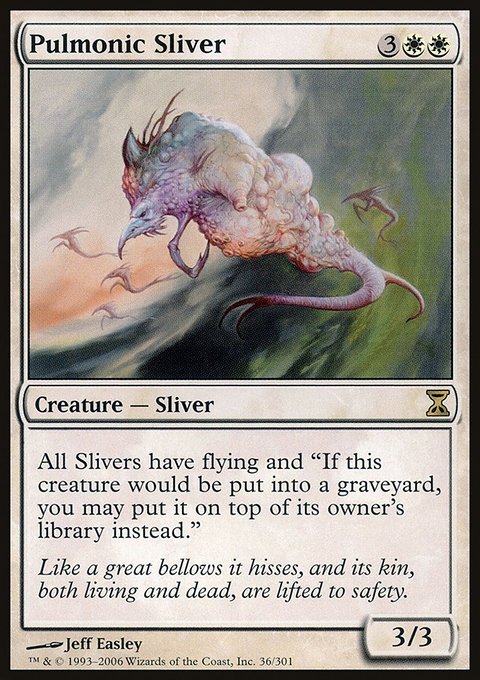 Pulmonic Sliver, Time Spiral #36, Magic: The Gathering card