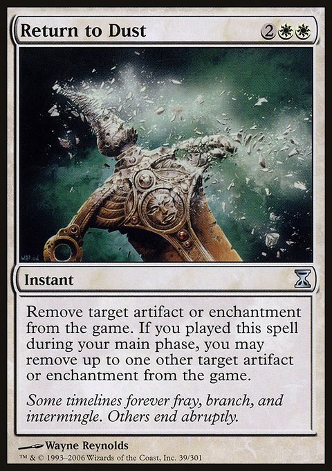Return to Dust, Time Spiral #39, Magic: The Gathering card
