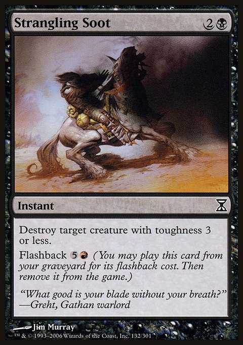 Strangling Soot, Time Spiral #132, Magic: The Gathering card
