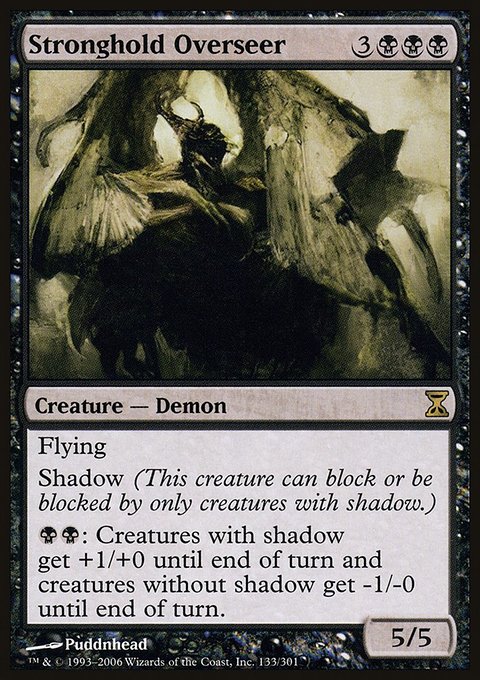 Stronghold Overseer, Time Spiral #133, Magic: The Gathering card