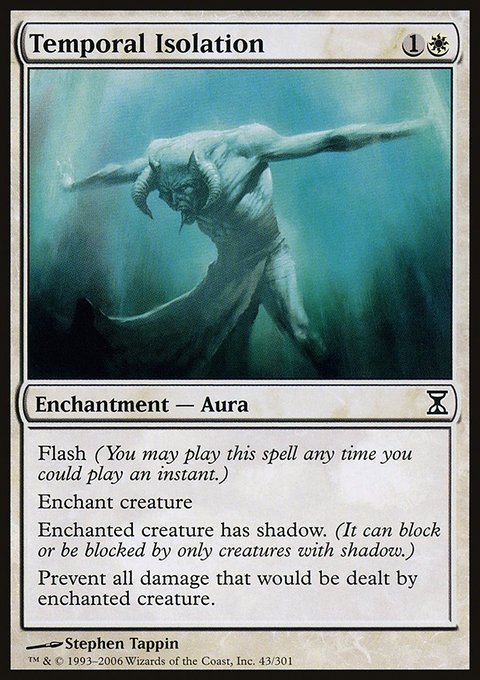 Temporal Isolation, Time Spiral #43, Magic: The Gathering card
