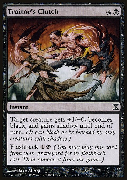 Traitor's Clutch, Time Spiral #137, Magic: The Gathering card
