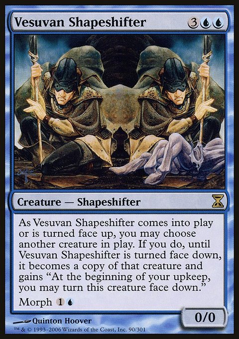 Vesuvan Shapeshifter, Time Spiral #90, Magic: The Gathering card