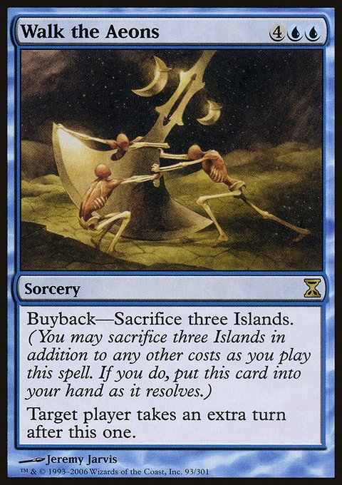 Walk the Aeons, Time Spiral #93, Magic: The Gathering card