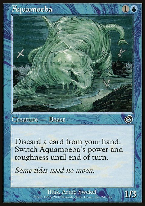Aquamoeba, Torment #24, Magic: The Gathering card