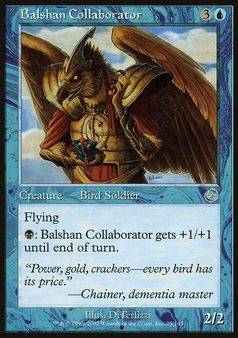 Balshan Collaborator, Torment #25, Magic: The Gathering card