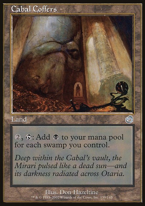 Cabal Coffers, Torment #139, Magic: The Gathering card