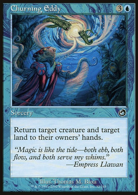 Churning Eddy, Torment #32, Magic: The Gathering card