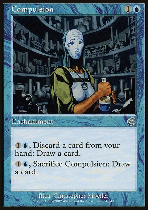 Compulsion, Torment #34, Magic: The Gathering card