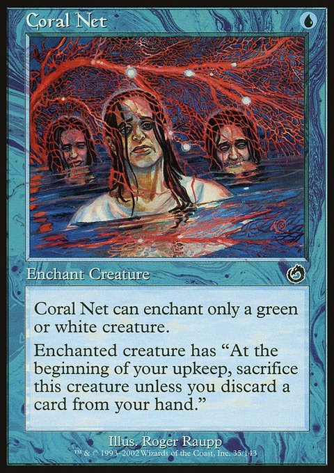 Coral Net, Torment #35, Magic: The Gathering card