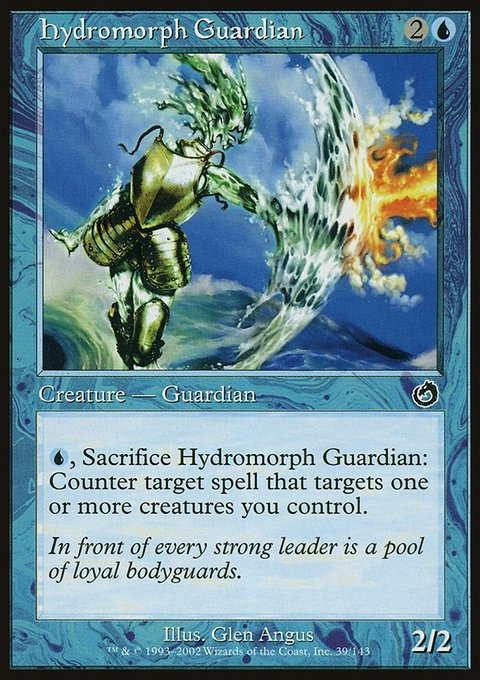 Hydromorph Guardian, Torment #39, Magic: The Gathering card