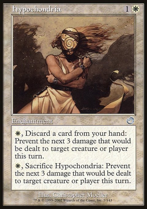 Hypochondria, Torment #7, Magic: The Gathering card
