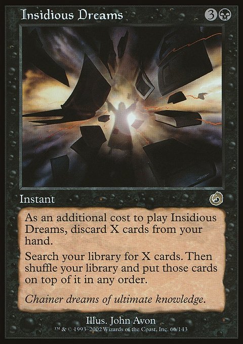 Insidious Dreams, Torment #66, Magic: The Gathering card
