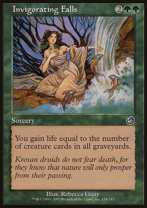 Invigorating Falls, Torment #128, Magic: The Gathering card