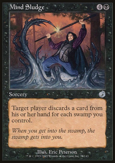 Mind Sludge, Torment #70, Magic: The Gathering card