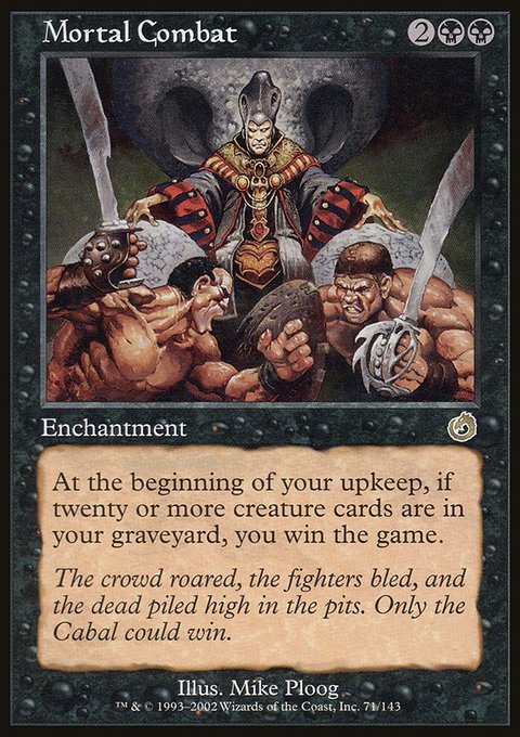 Mortal Combat, Torment #71, Magic: The Gathering card