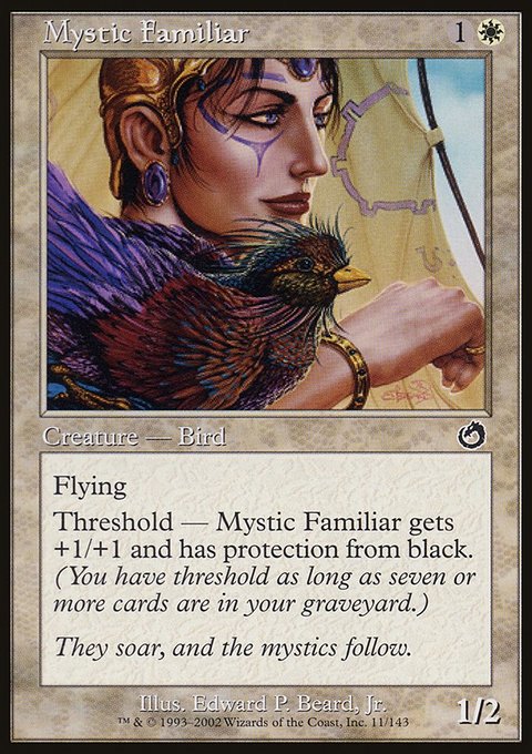 Mystic Familiar, Torment #11, Magic: The Gathering card
