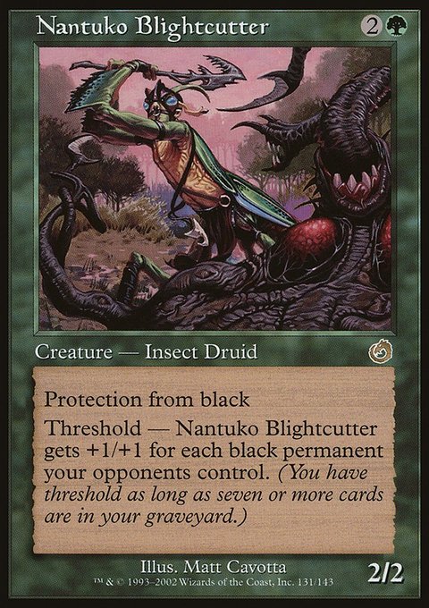 Nantuko Blightcutter, Torment #131, Magic: The Gathering card