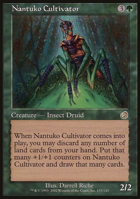 Nantuko Cultivator, Torment #133, Magic: The Gathering card
