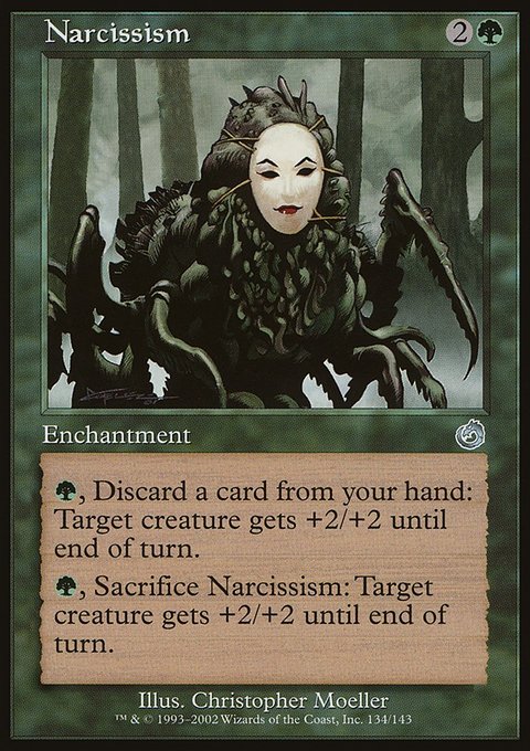 Narcissism, Torment #134, Magic: The Gathering card