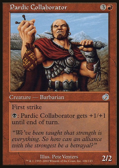 Pardic Collaborator, Torment #106, Magic: The Gathering card