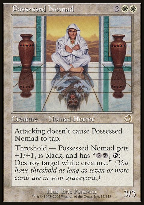 Possessed Nomad, Torment #13, Magic: The Gathering card