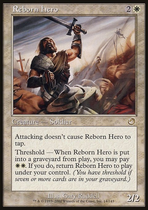 Reborn Hero, Torment #14, Magic: The Gathering card
