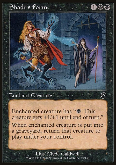 Shade's Form, Torment #81, Magic: The Gathering card
