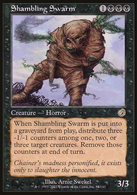 Shambling Swarm, Torment #82, Magic: The Gathering card