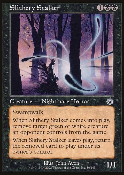 Slithery Stalker, Torment #84, Magic: The Gathering card
