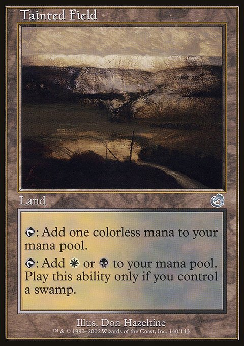 Tainted Field, Torment #140, Magic: The Gathering card