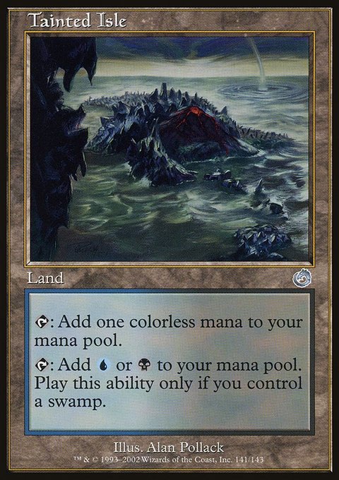 Tainted Isle, Torment #141, Magic: The Gathering card