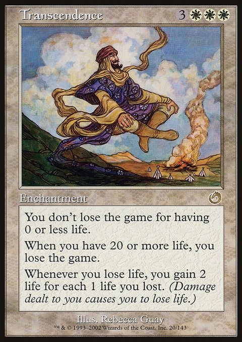 Transcendence, Torment #20, Magic: The Gathering card